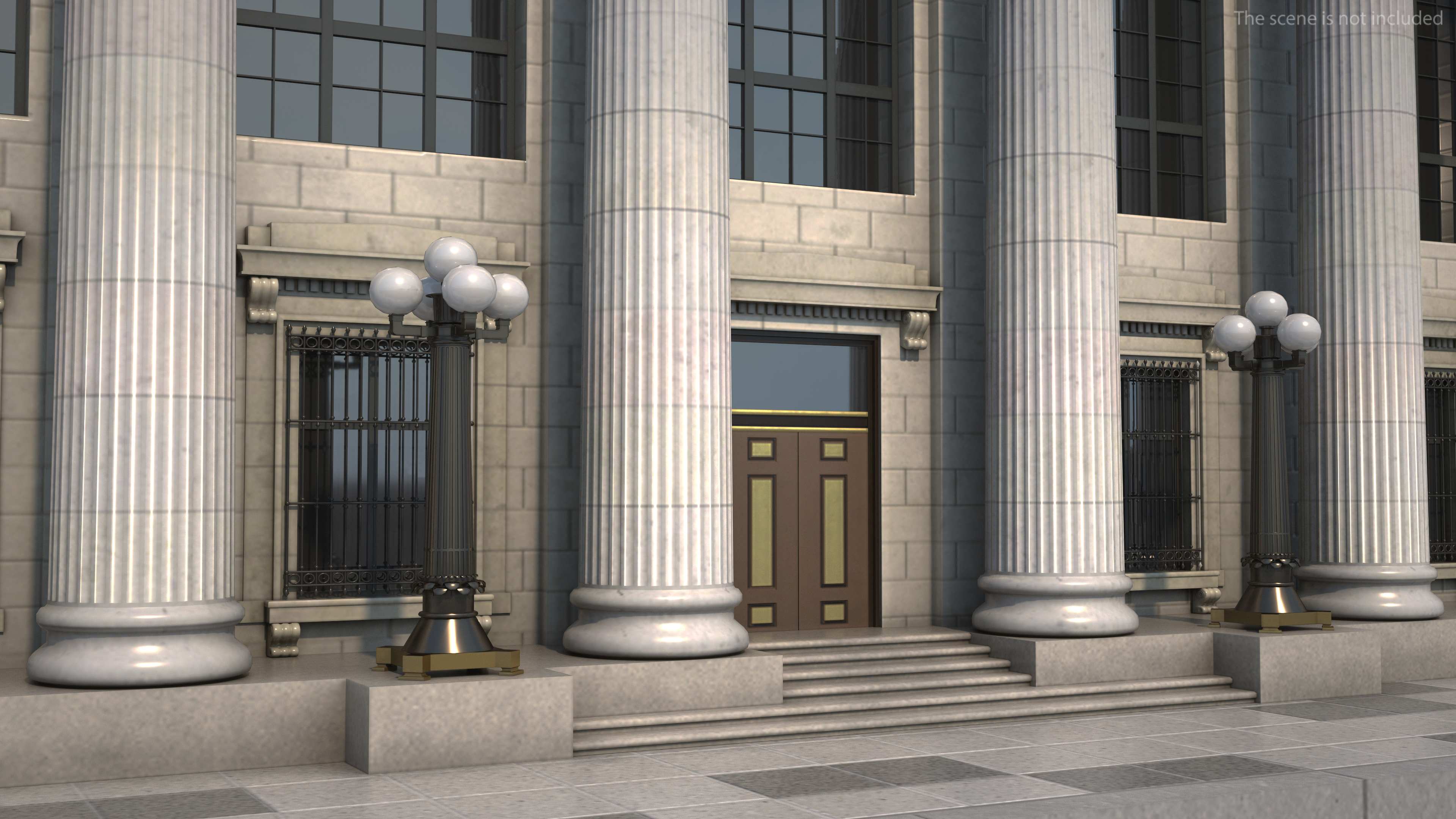 3D Riggs National Bank Building model