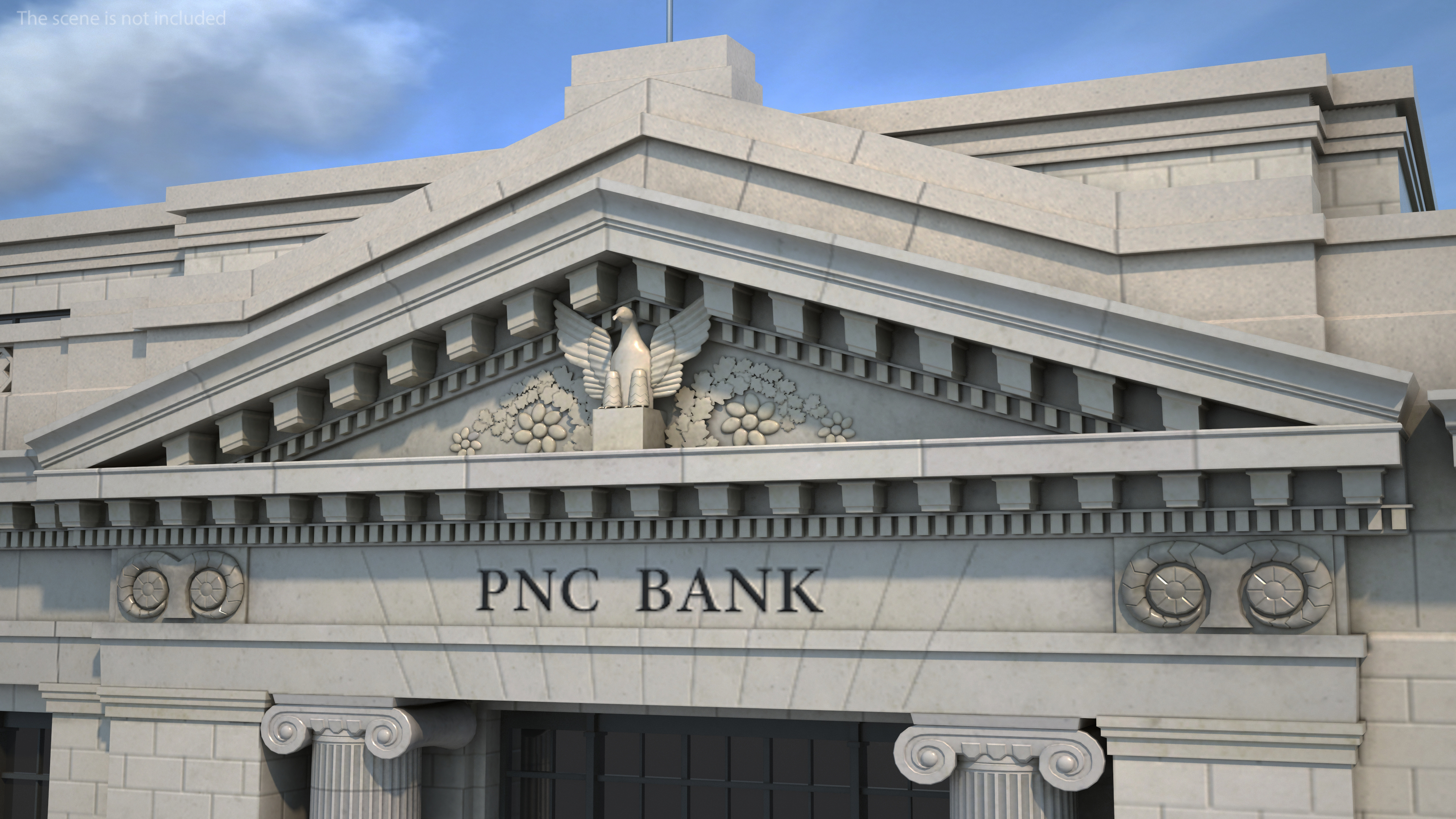 3D Riggs National Bank Building model