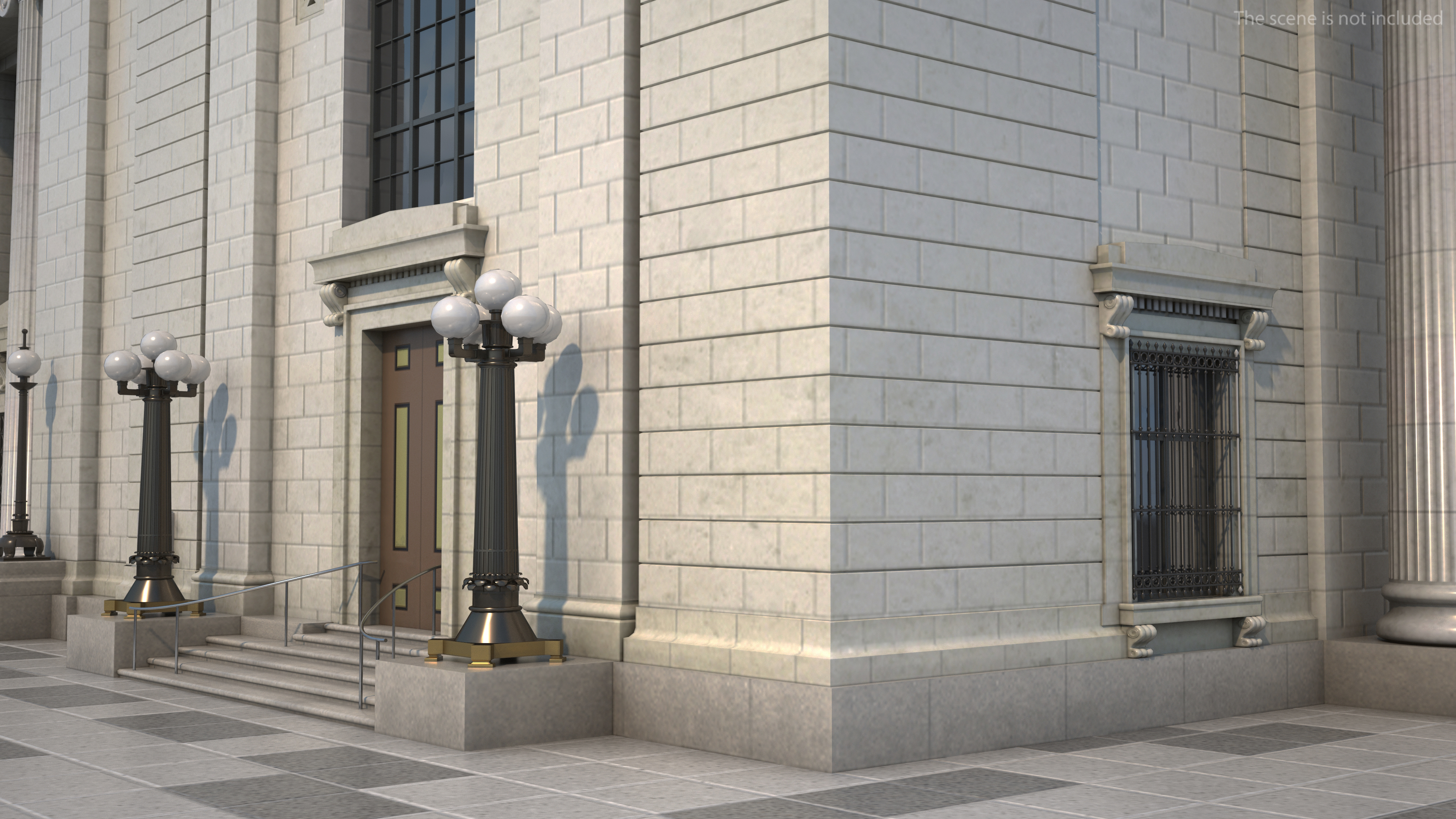 3D Riggs National Bank Building model