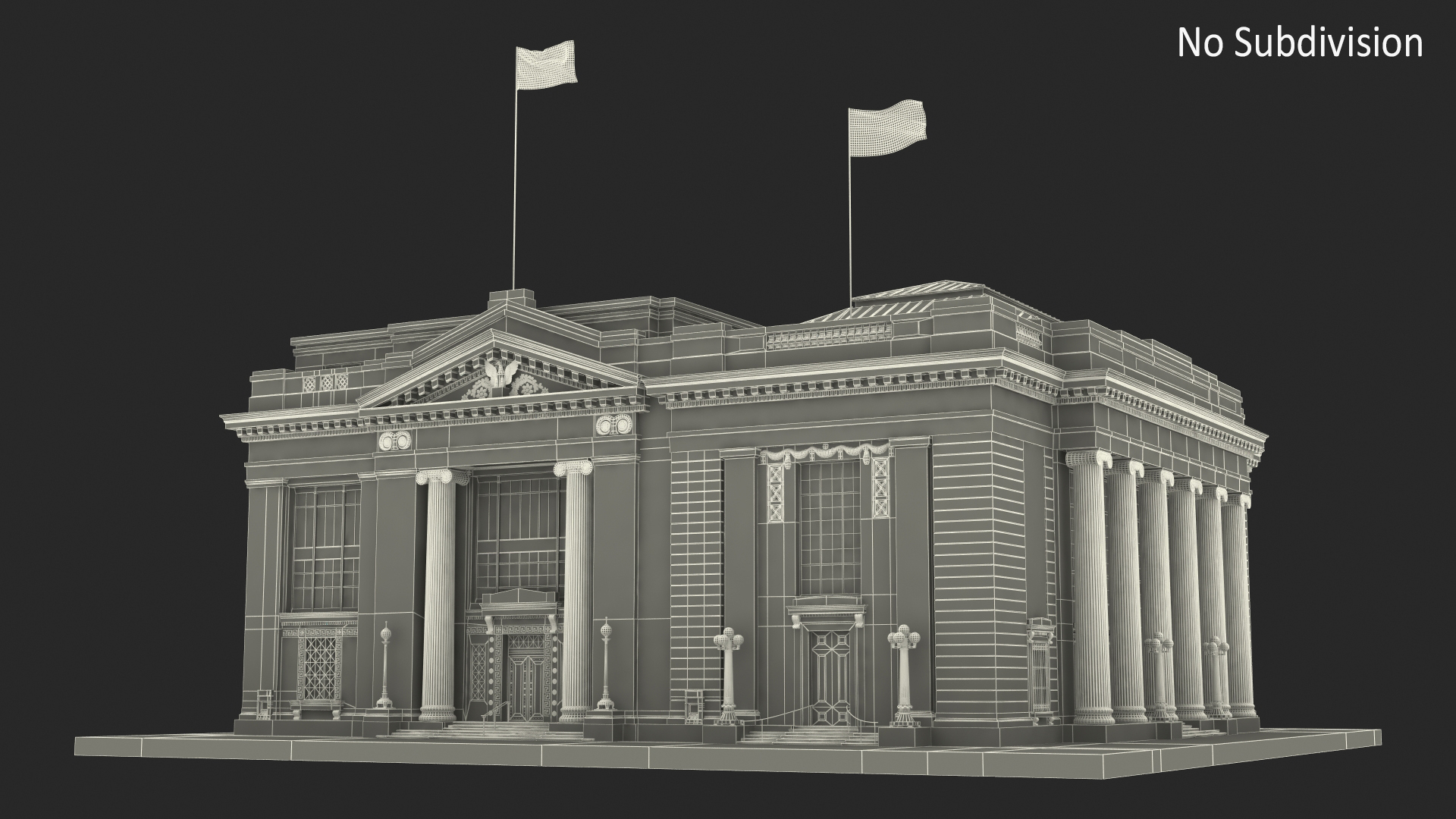 3D Riggs National Bank Building model