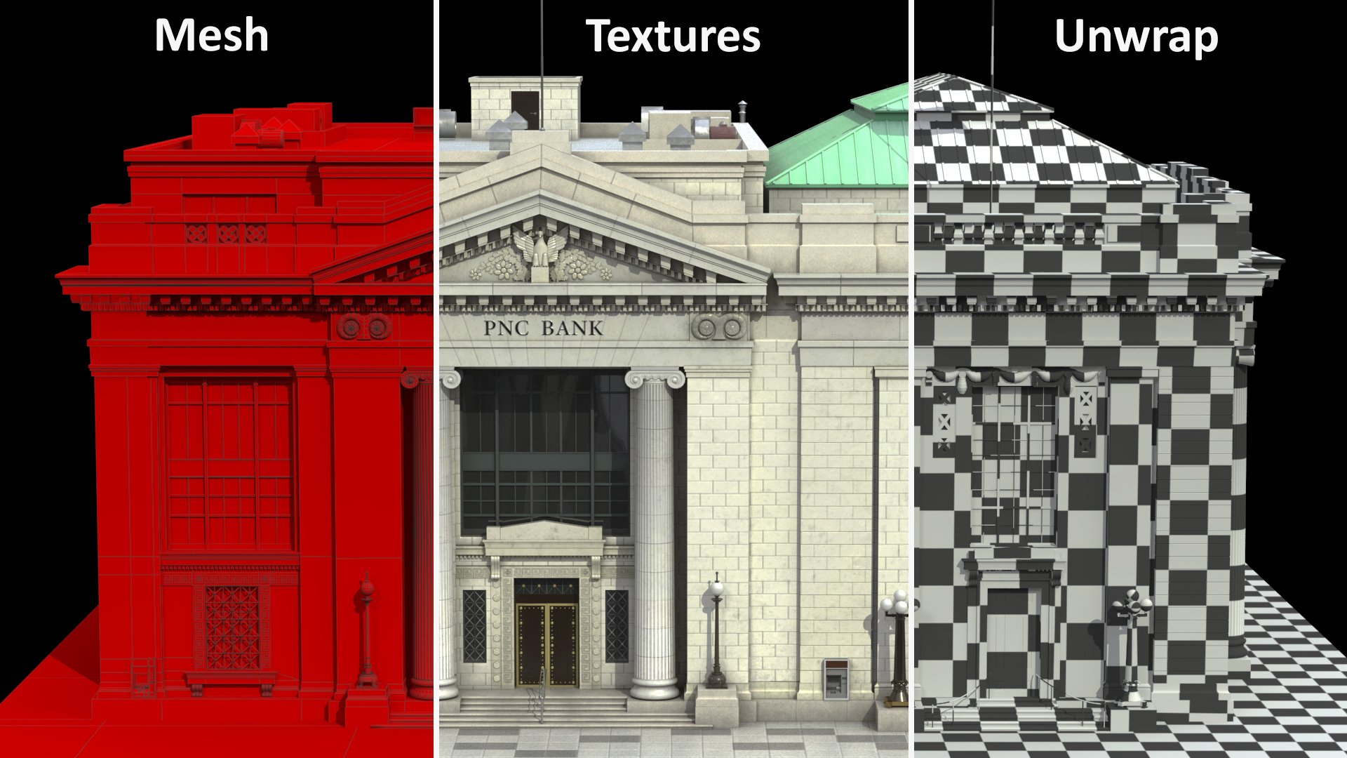 3D Riggs National Bank Building model