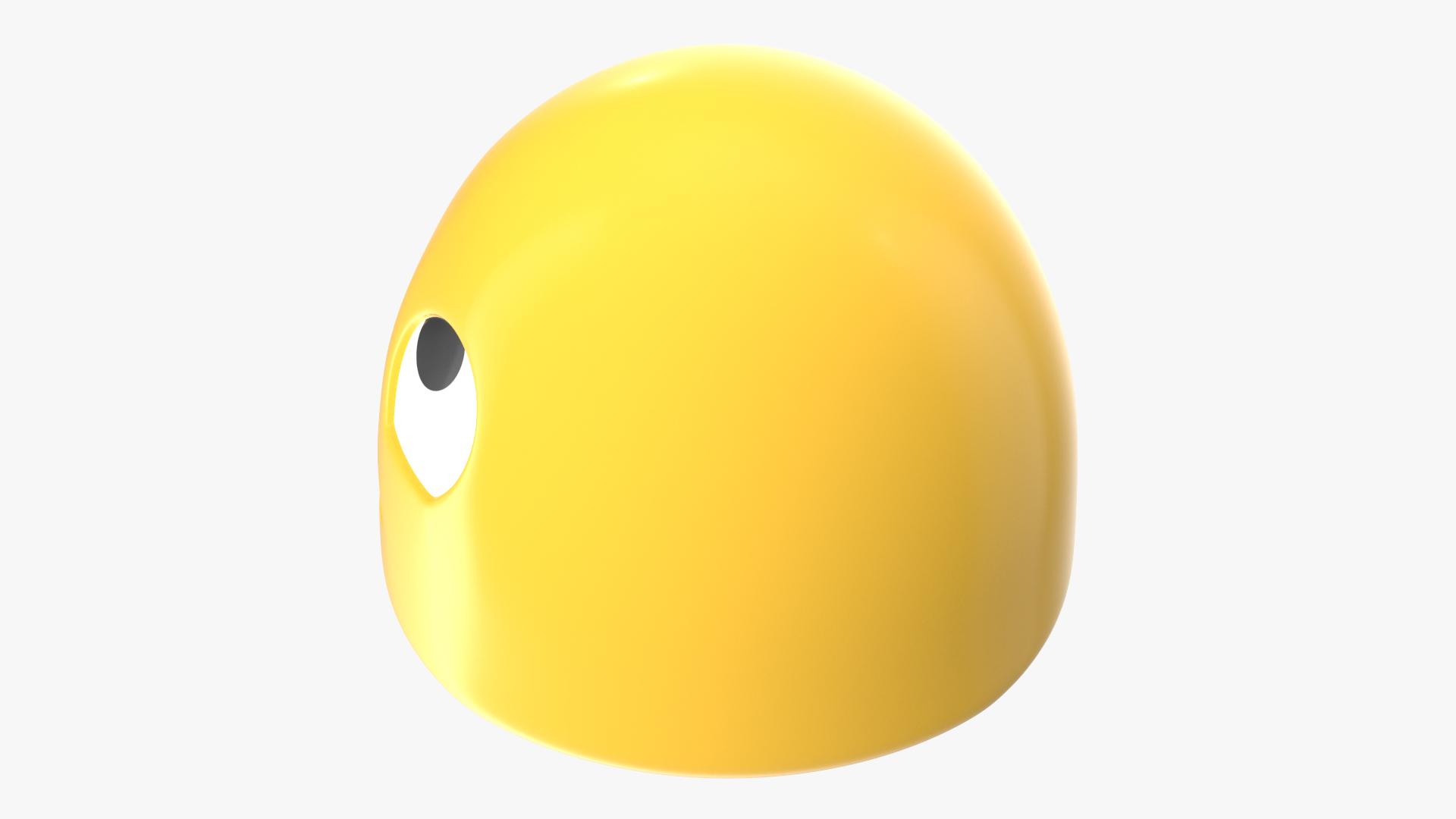 Eye Roll Android Emoji 3D