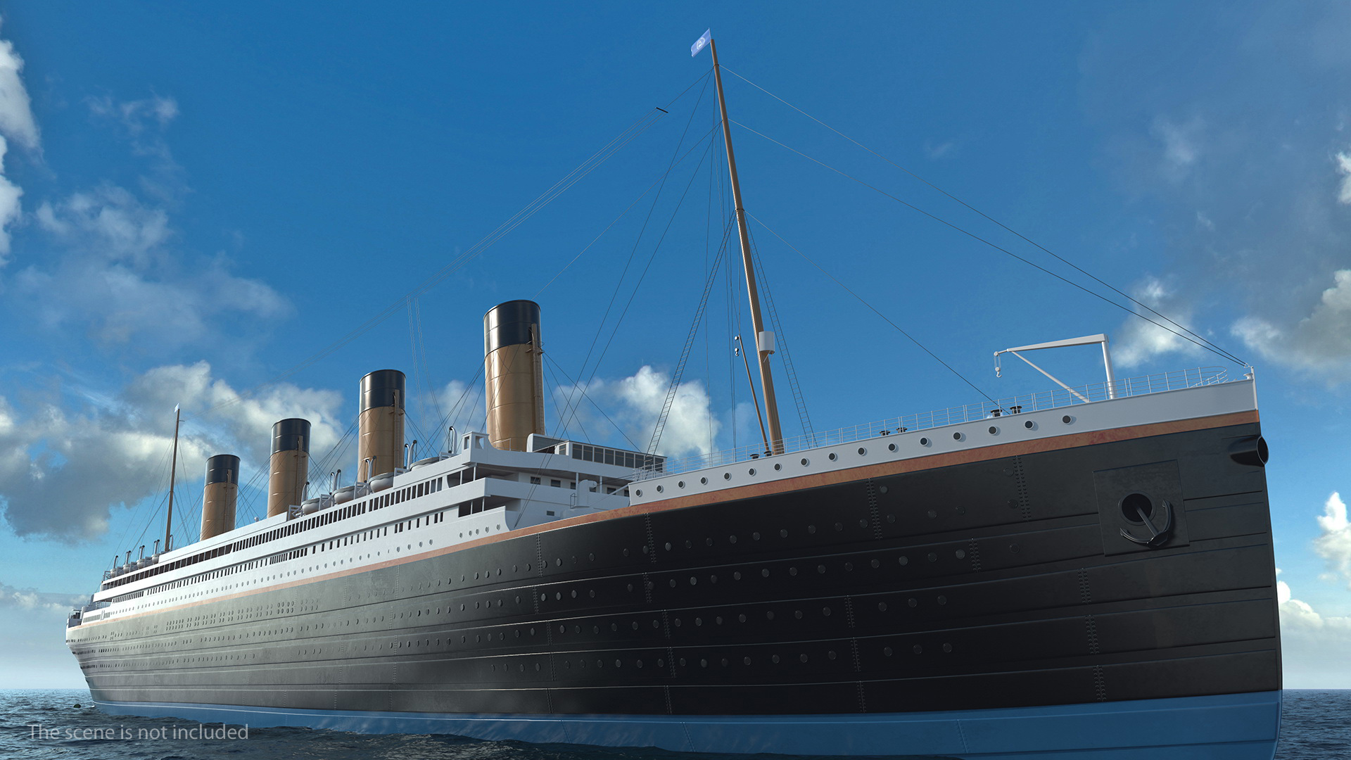 3D Ocean Liner