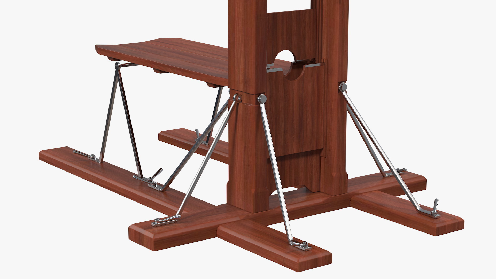 Vintage European Guillotine 3D