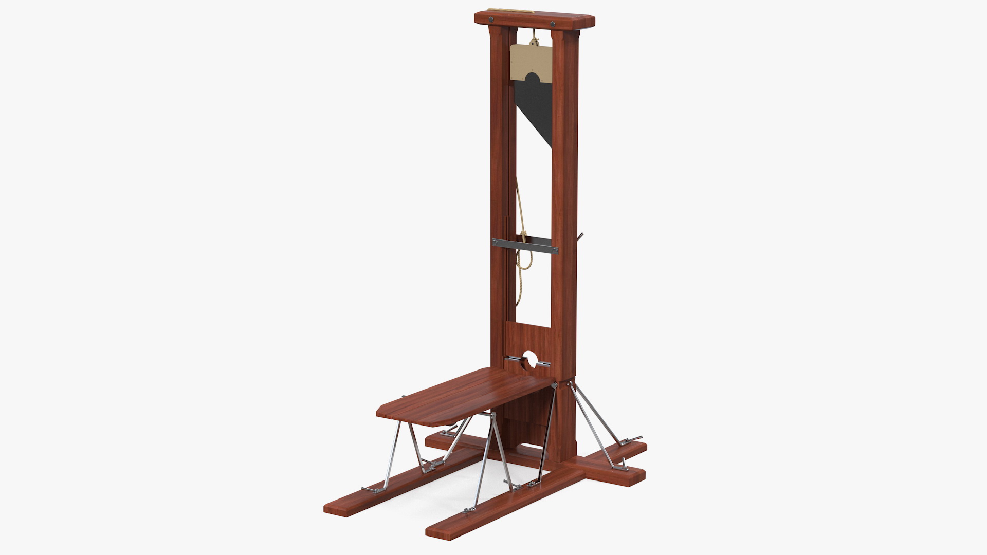 Vintage European Guillotine 3D