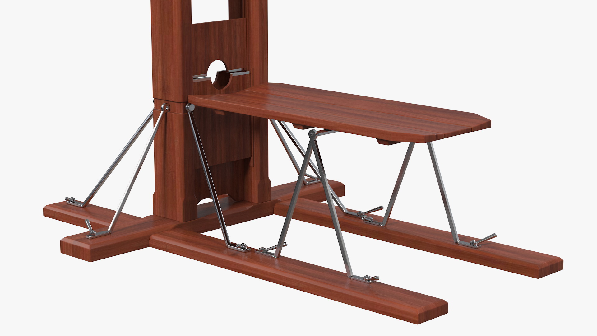 Vintage European Guillotine 3D