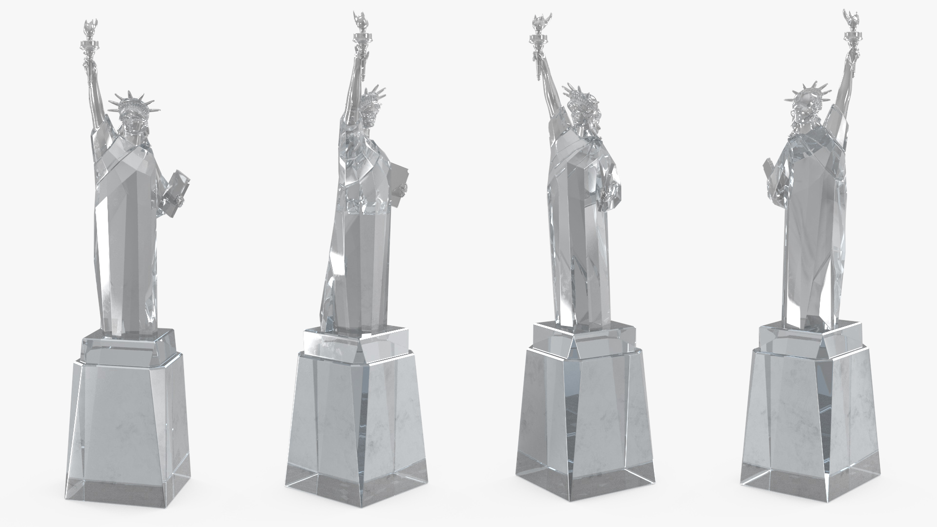 3D Crystal Decor Statue of Liberty