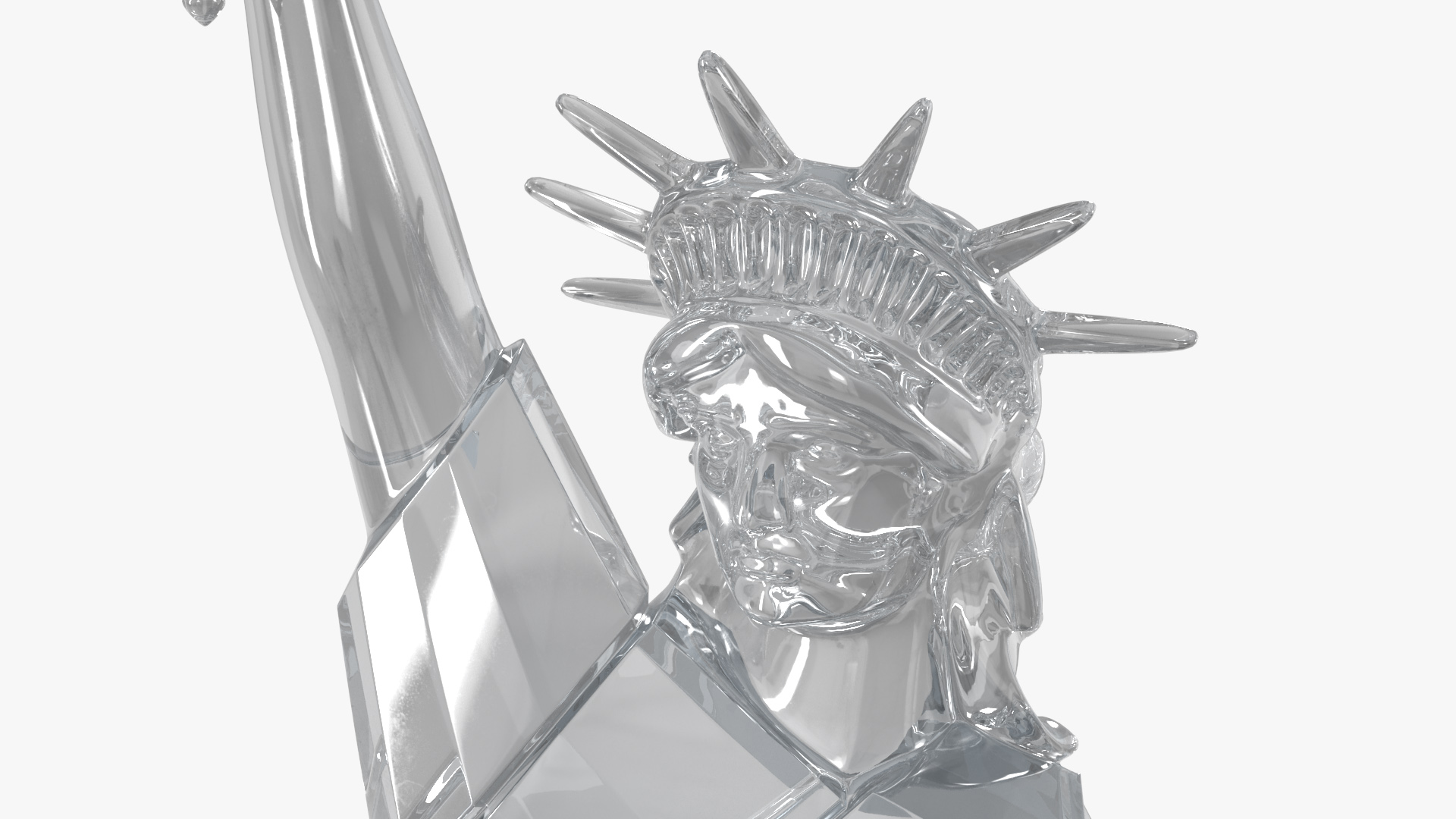 3D Crystal Decor Statue of Liberty