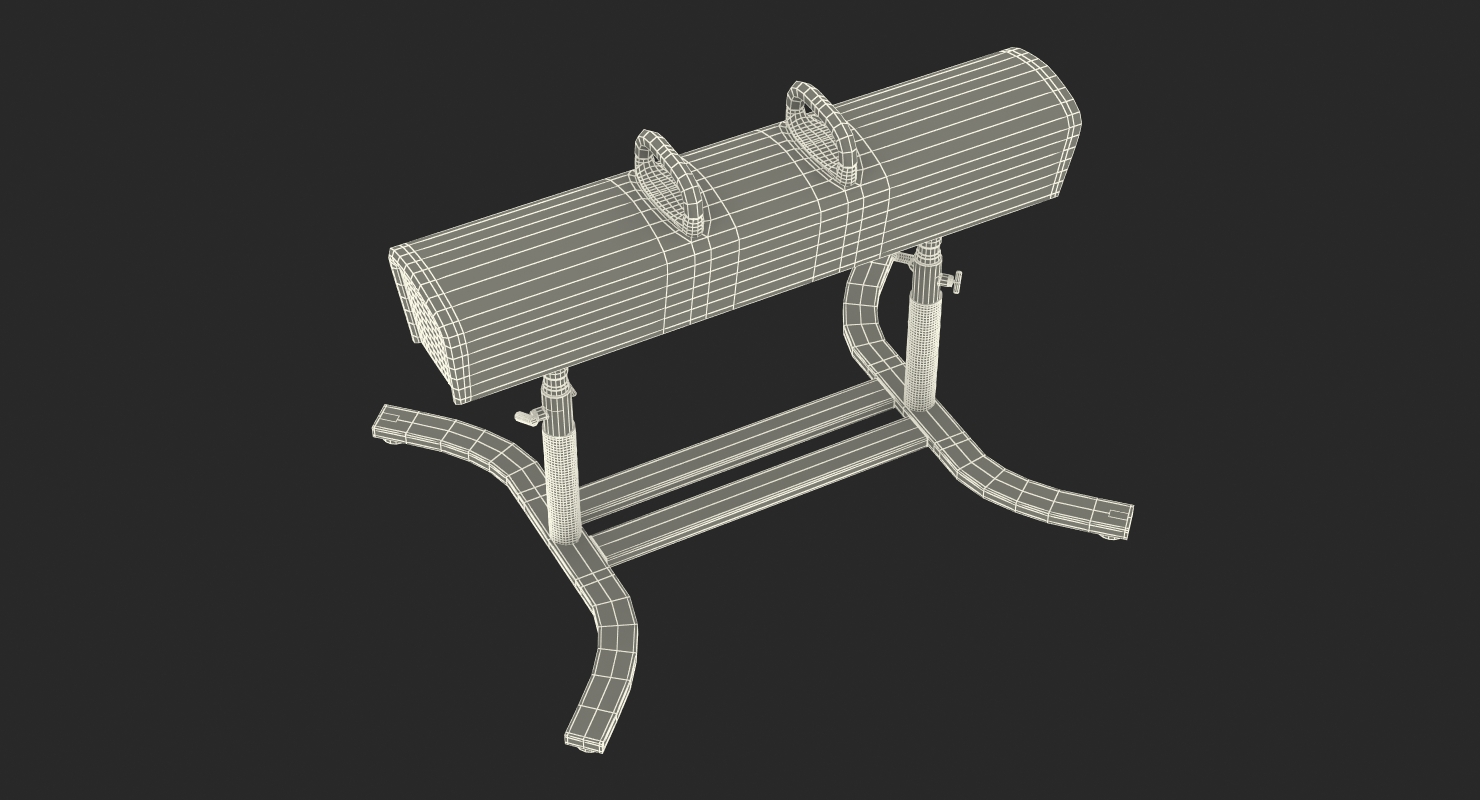 3D model Classic Pommel Horse