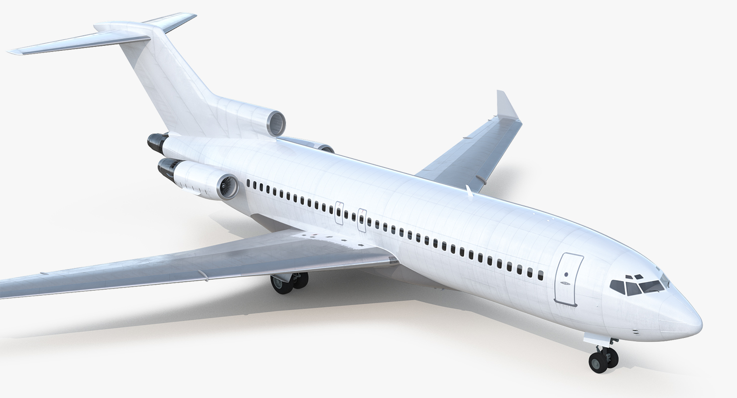 3D model Boeing 727 100 Private Generic