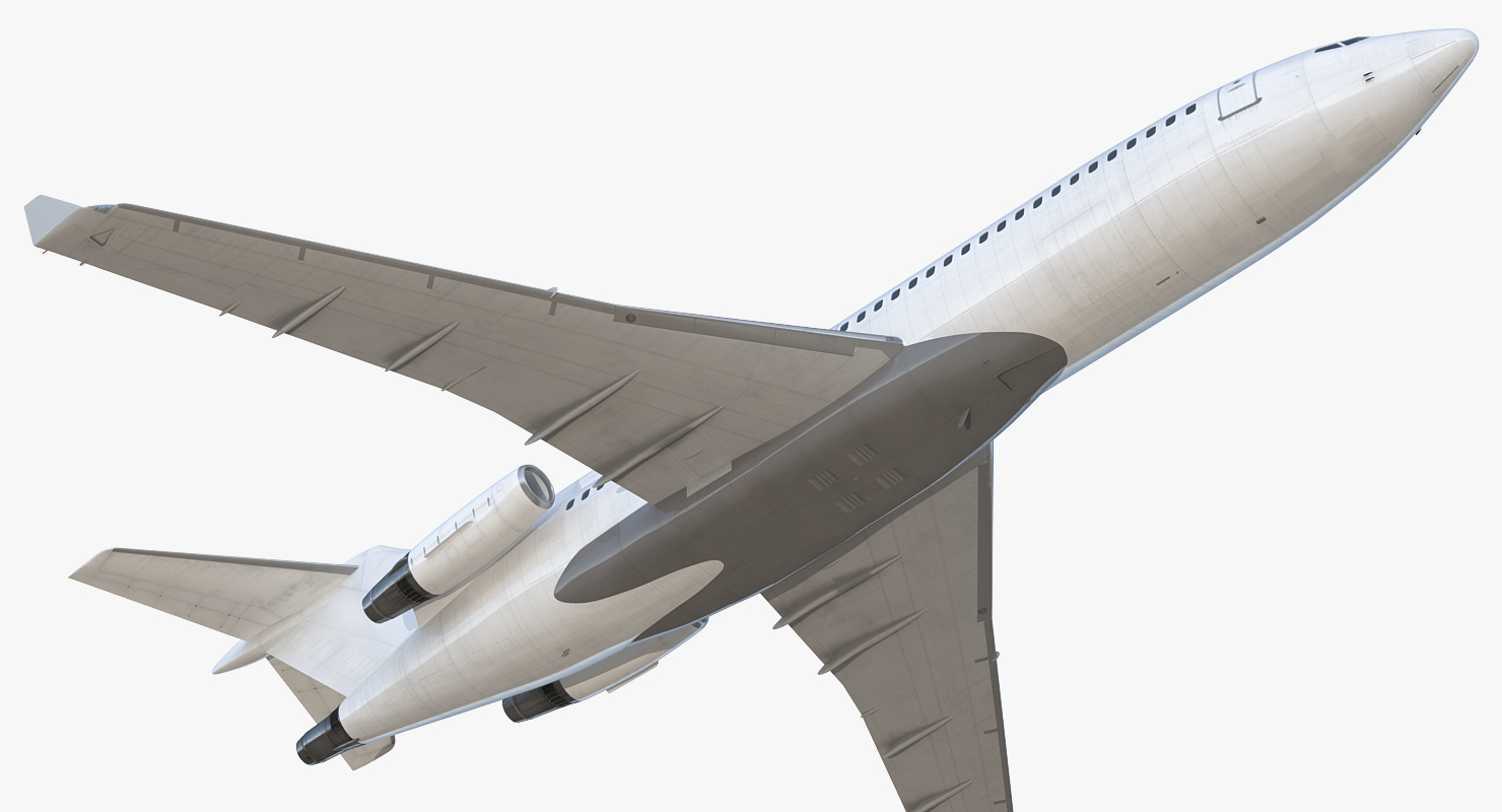 3D model Boeing 727 100 Private Generic