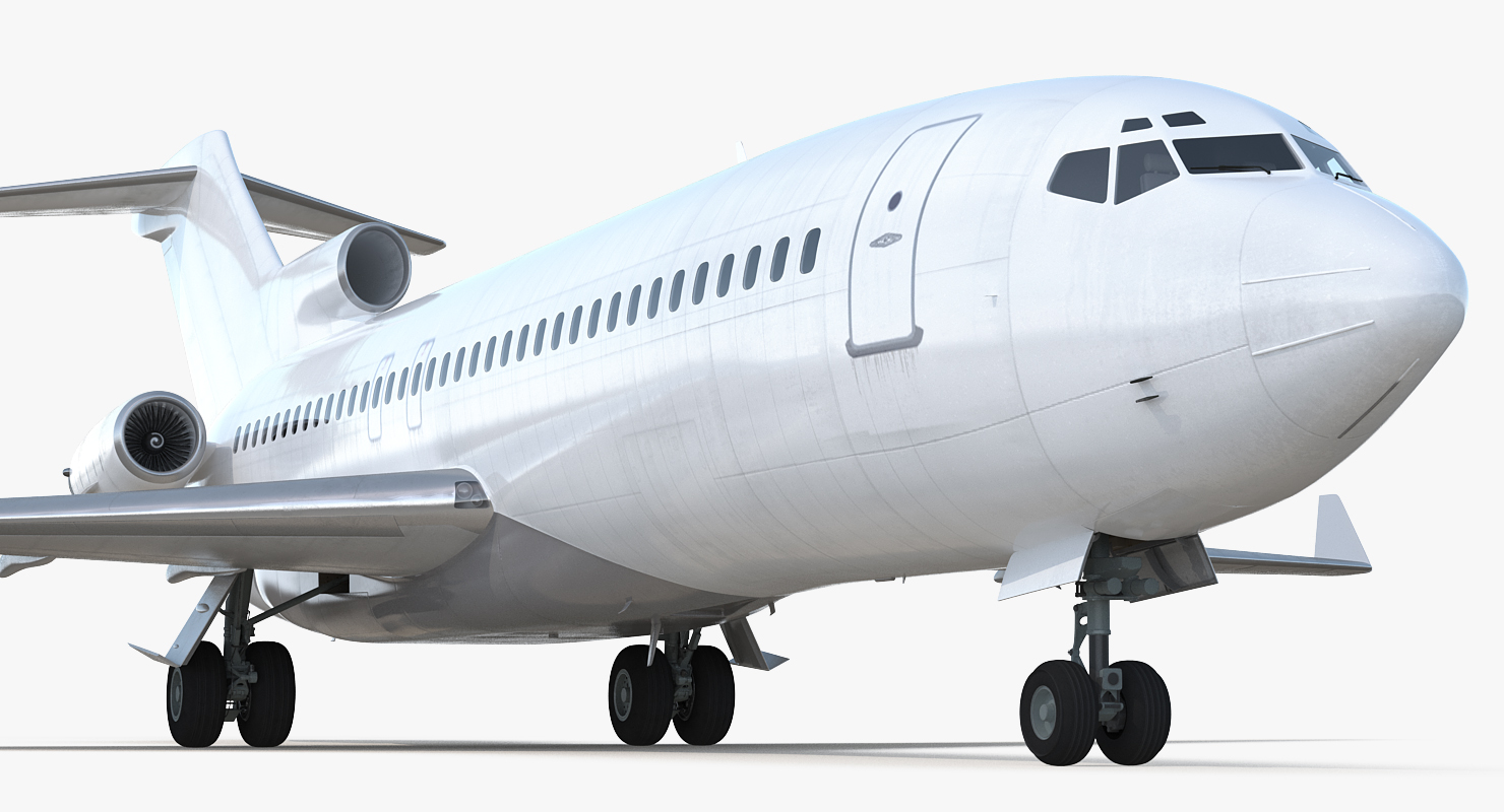 3D model Boeing 727 100 Private Generic