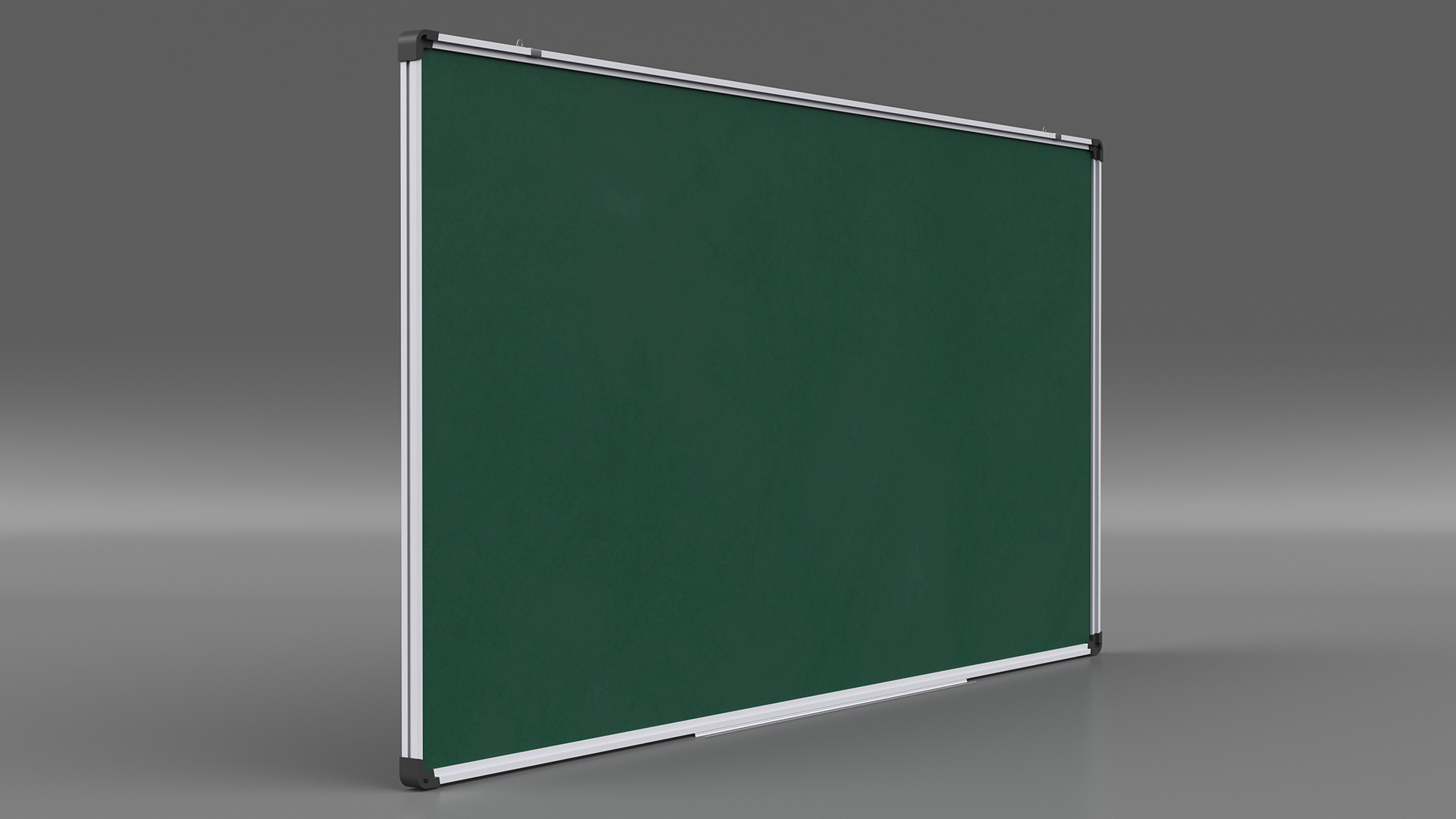 School chalkboard 3D