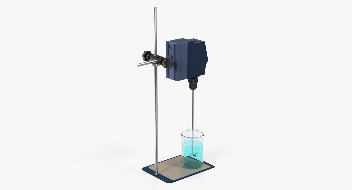 Digital Overhead Stirrer SCILOGEX OS20S 3D model