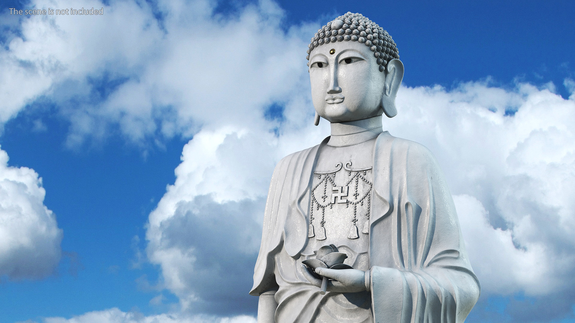 3D Buddhist Statue Wat Phothikyan Phut Thak Tham for 3D Print model