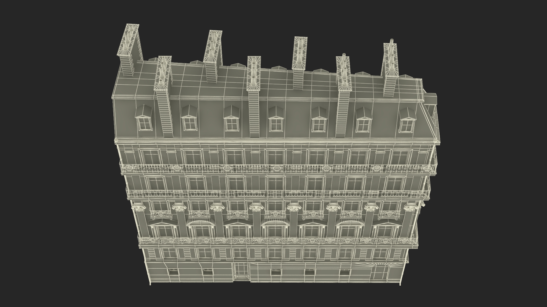 Paris Building 3D model