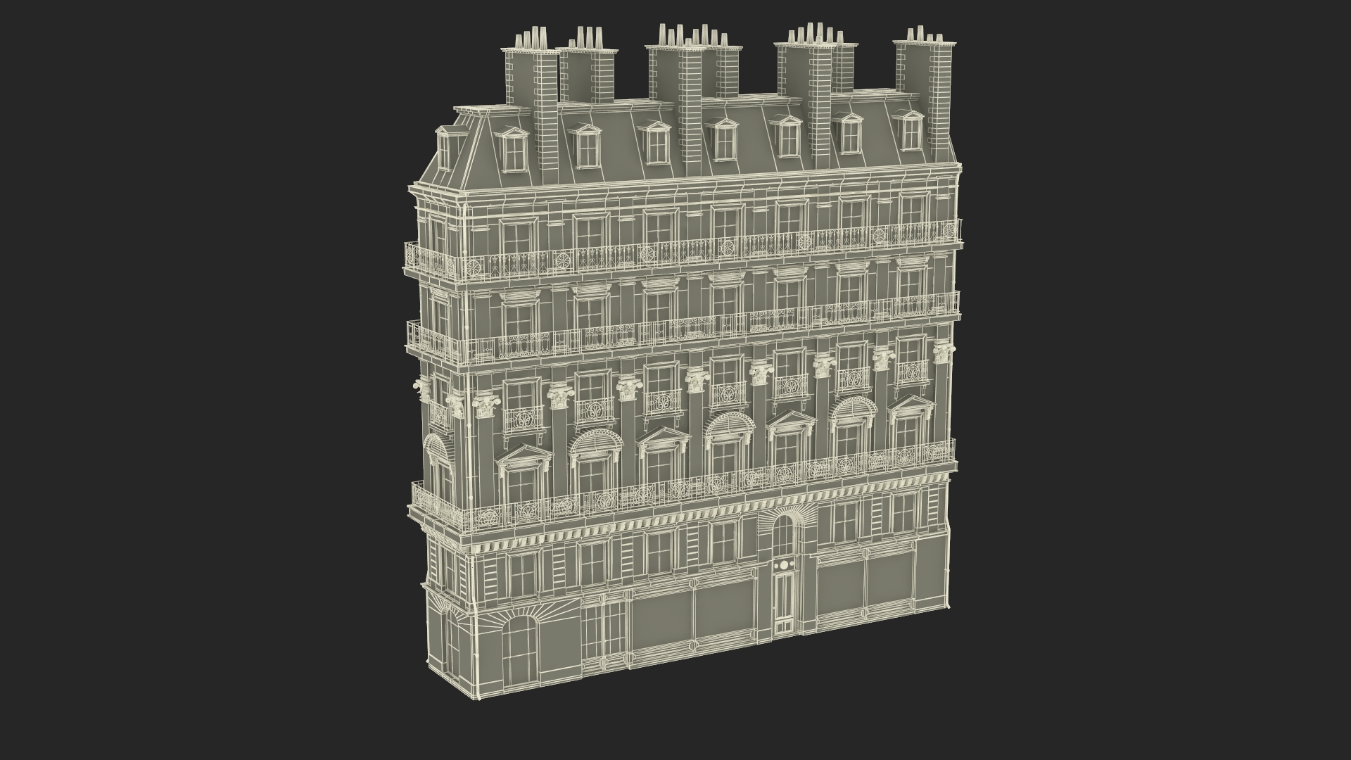 Paris Building 3D model