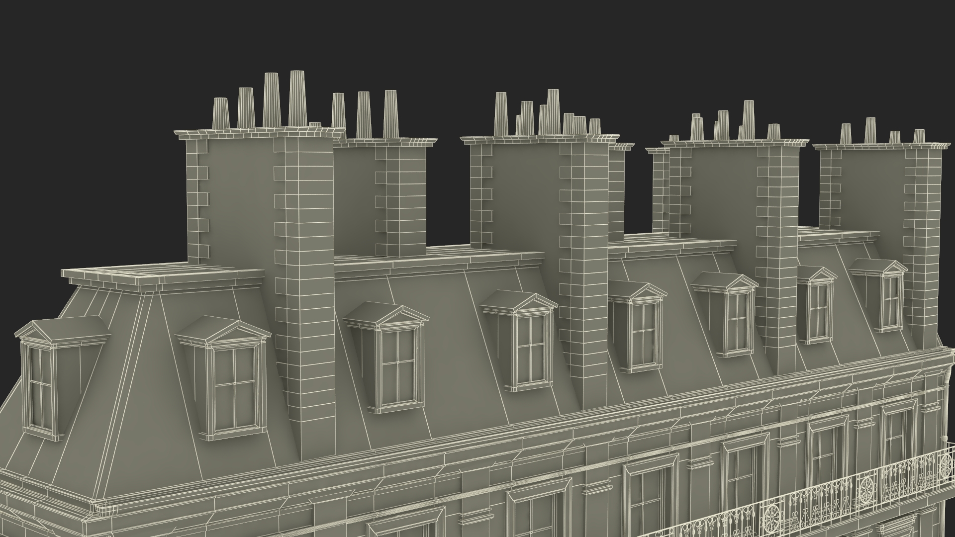 Paris Building 3D model