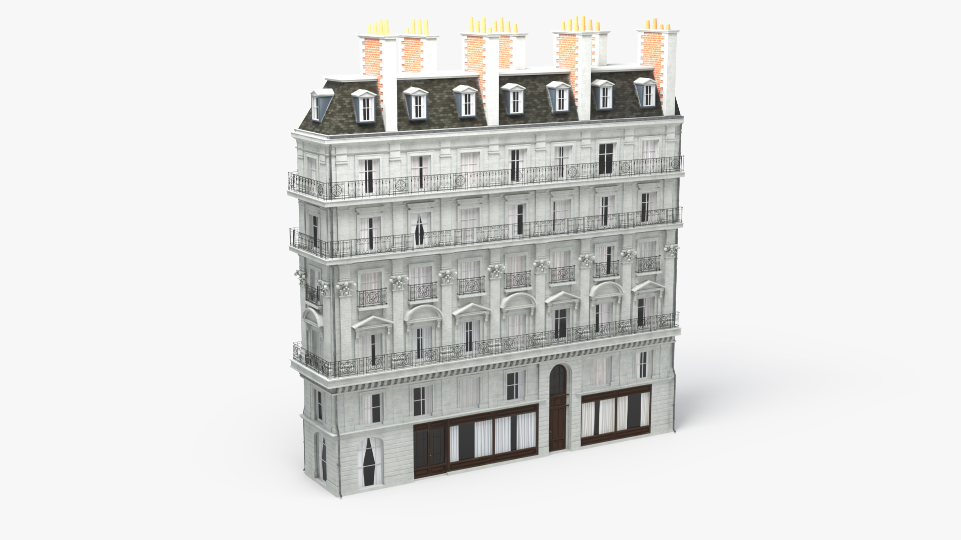 Paris Building 3D model