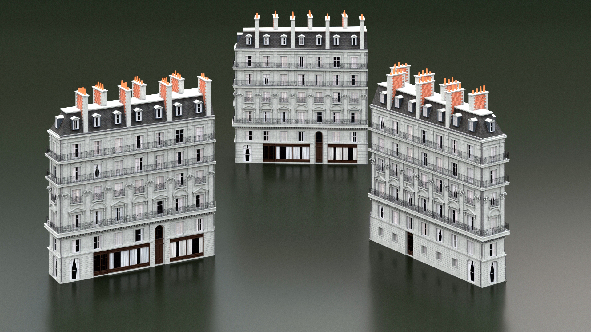 Paris Building 3D model