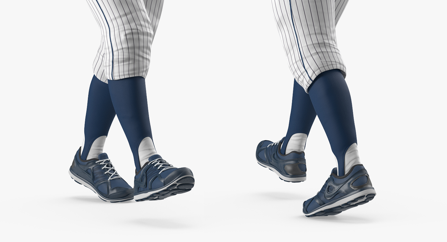 Baseball Player Rigged Generic 6 3D