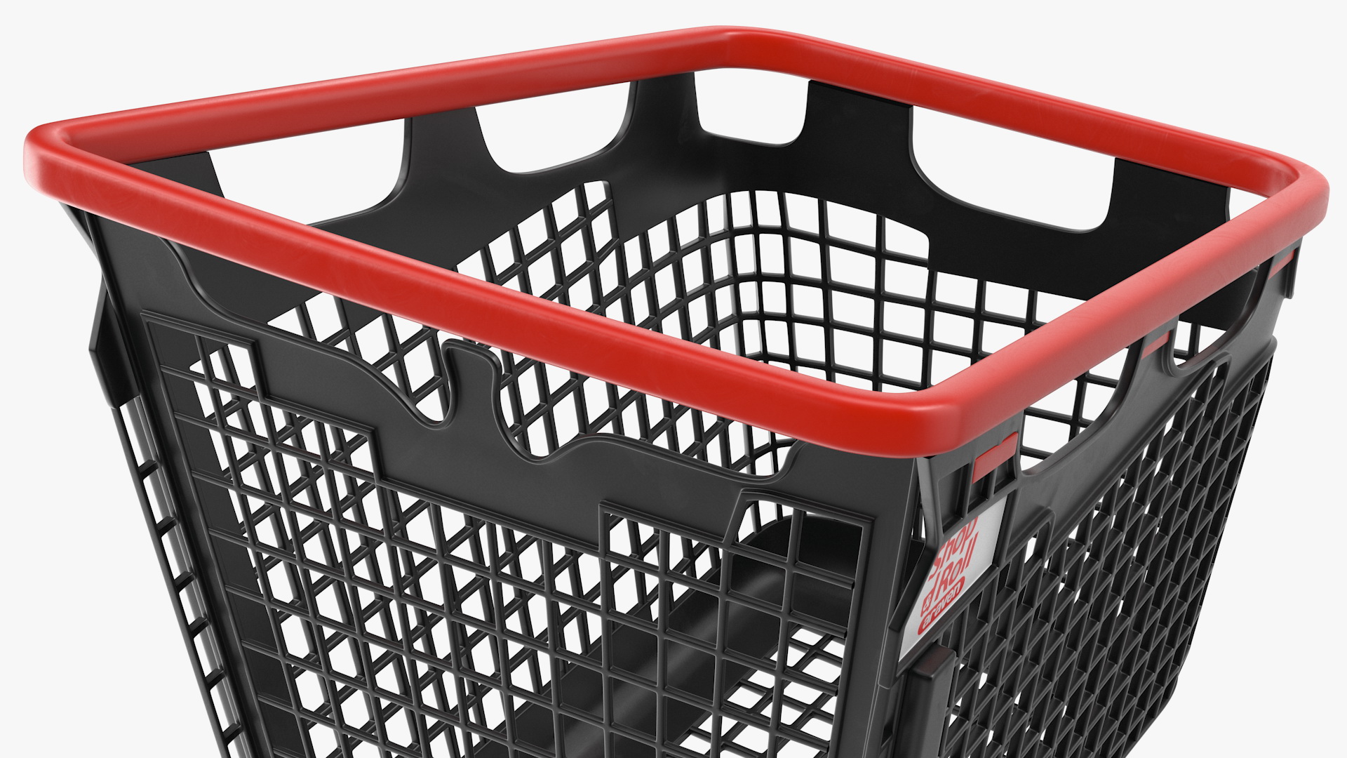 3D Araven Plastic Shopping Trolley LOOP 170L