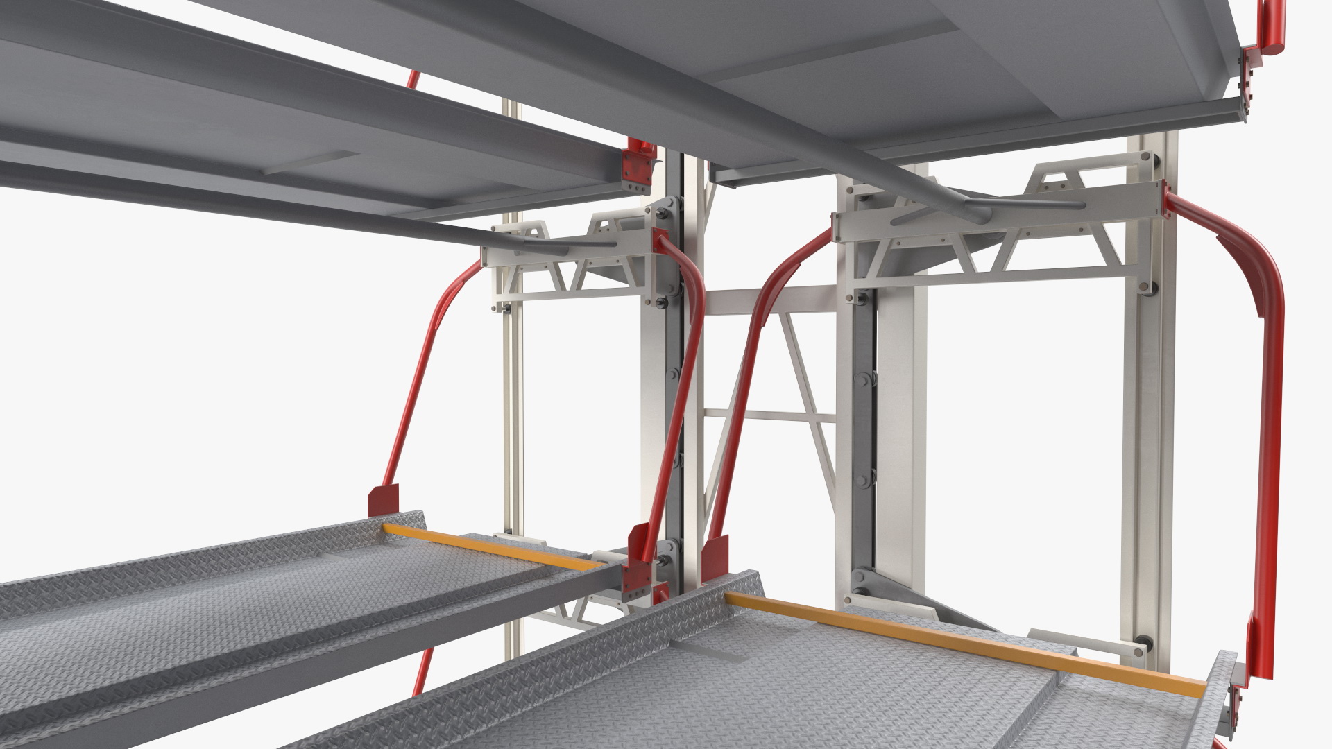 16 Place Rotary Car Parking Lift System 3D model