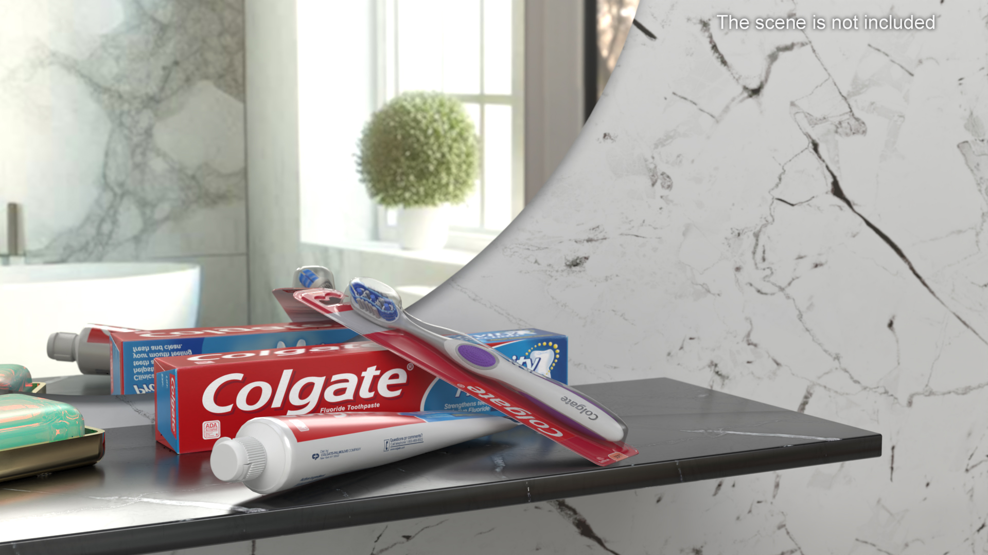 3D Colgate Toothcare Set