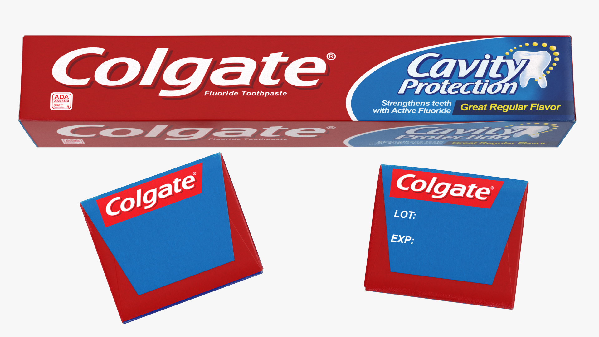 3D Colgate Toothcare Set