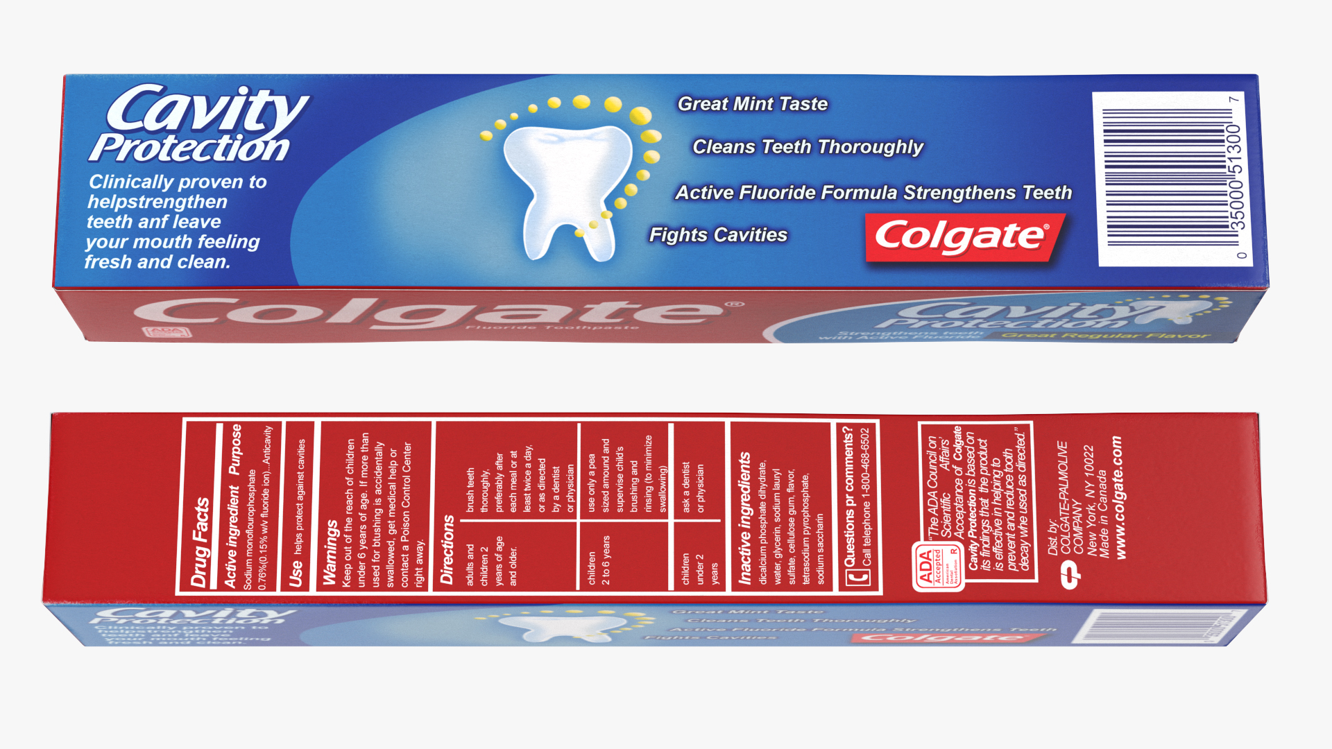 3D Colgate Toothcare Set