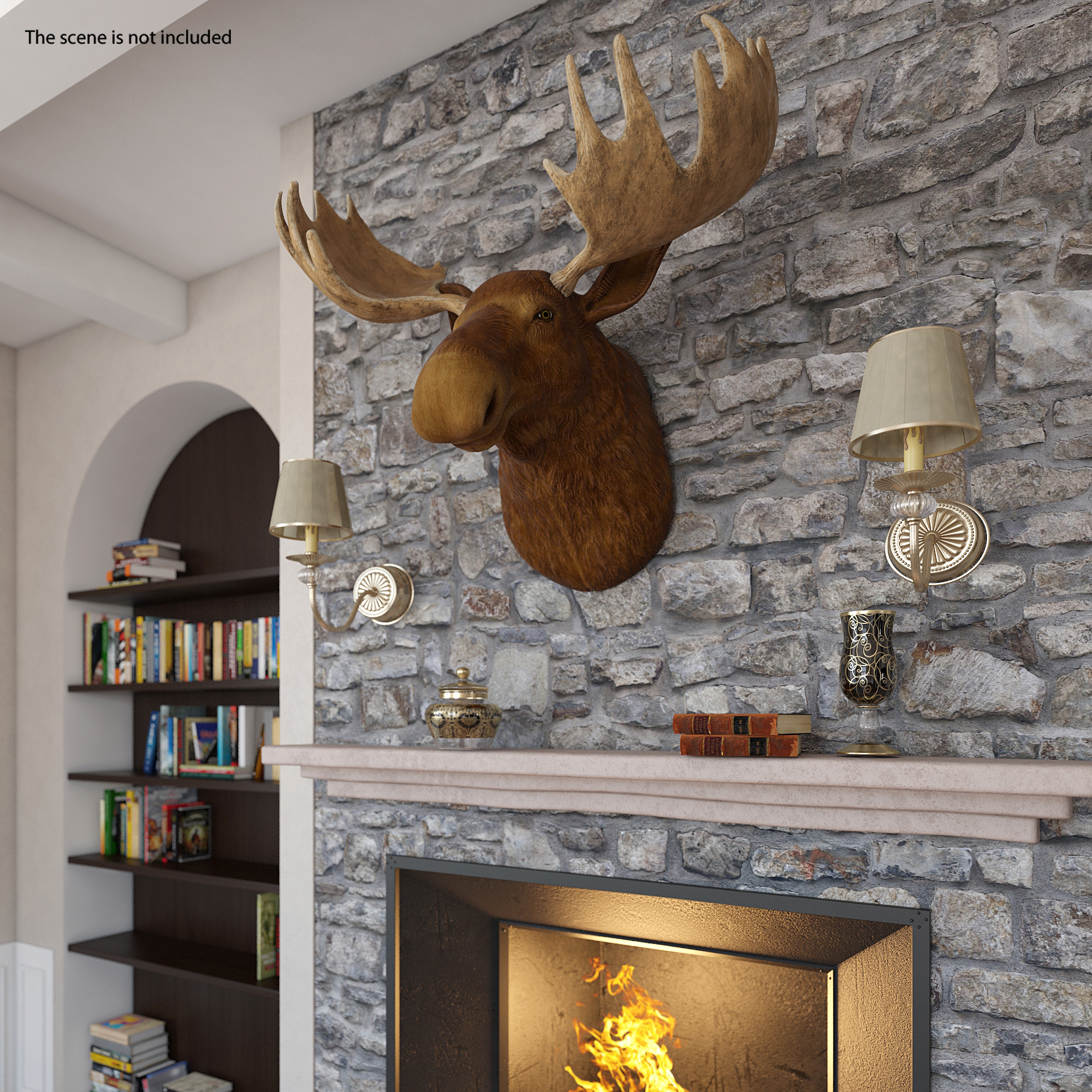 Moose Head Trophy 3D