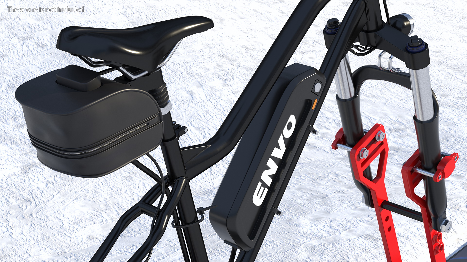 Envo Electric SnowBike 3D