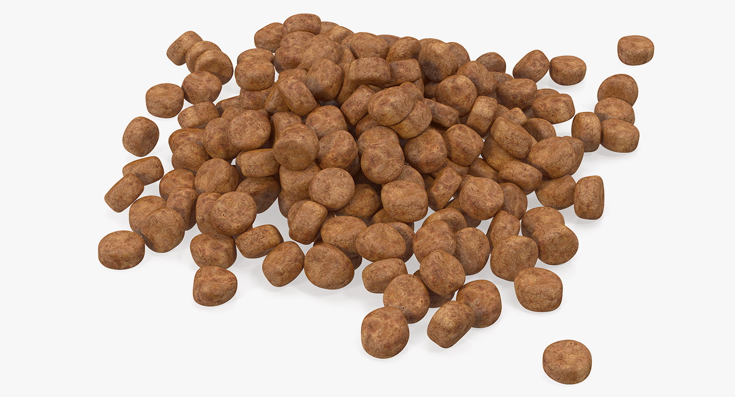 Dry Dog Food 3D