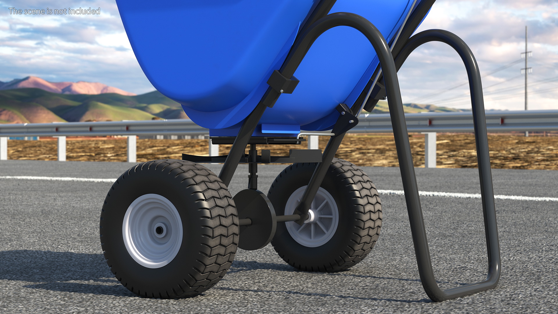 Earthway High Output Salt Spreader 3D model