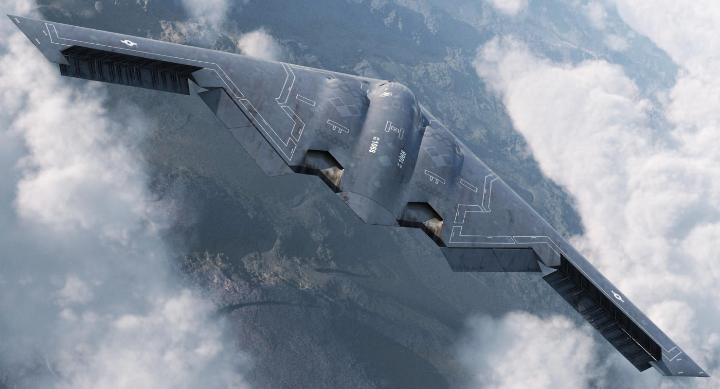 3D model Stealth Bomber B 2 Spirit