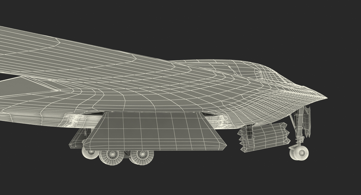 3D model Stealth Bomber B 2 Spirit