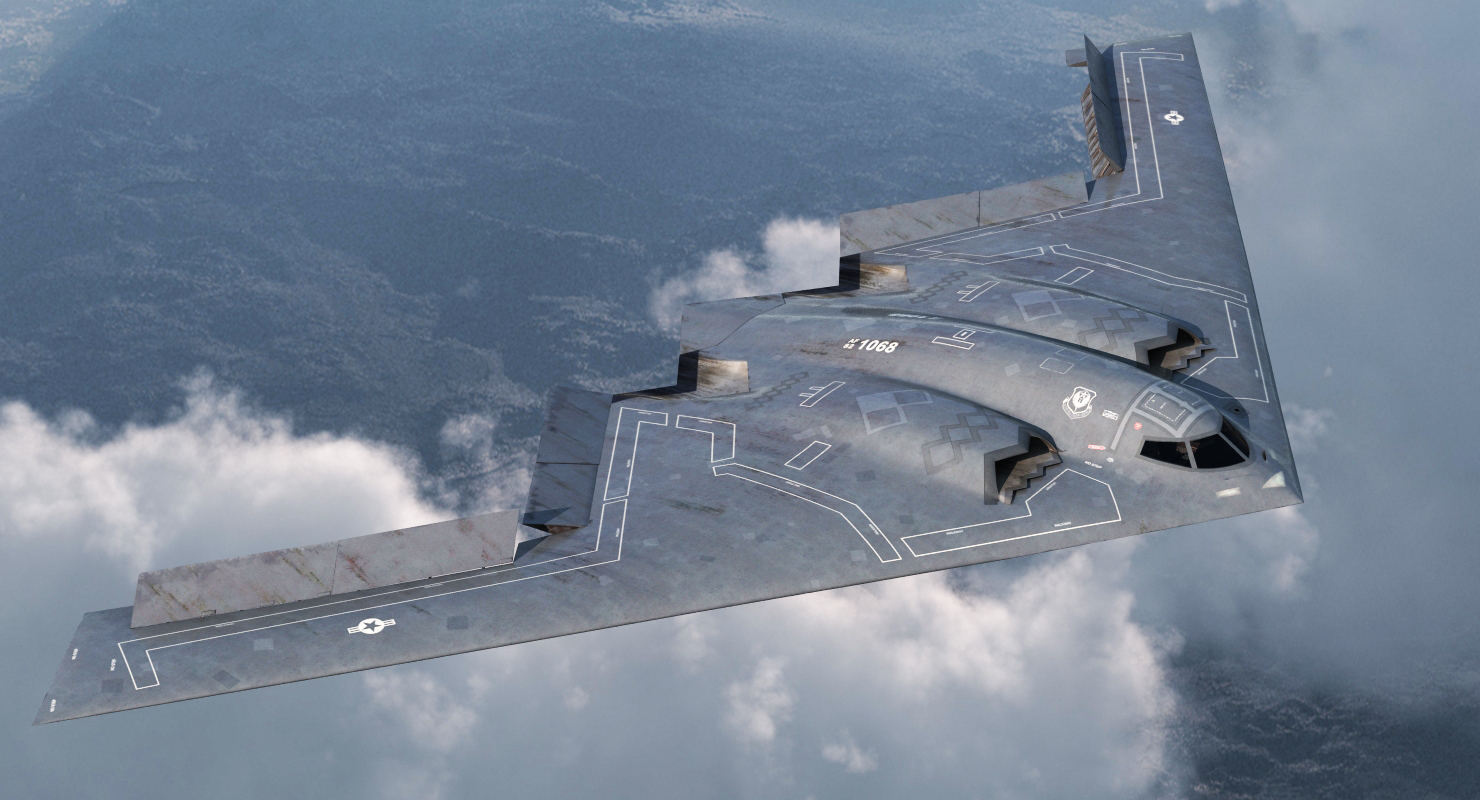 3D model Stealth Bomber B 2 Spirit