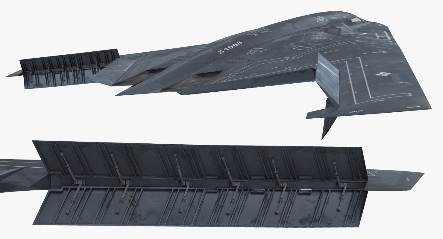 3D model Stealth Bomber B 2 Spirit