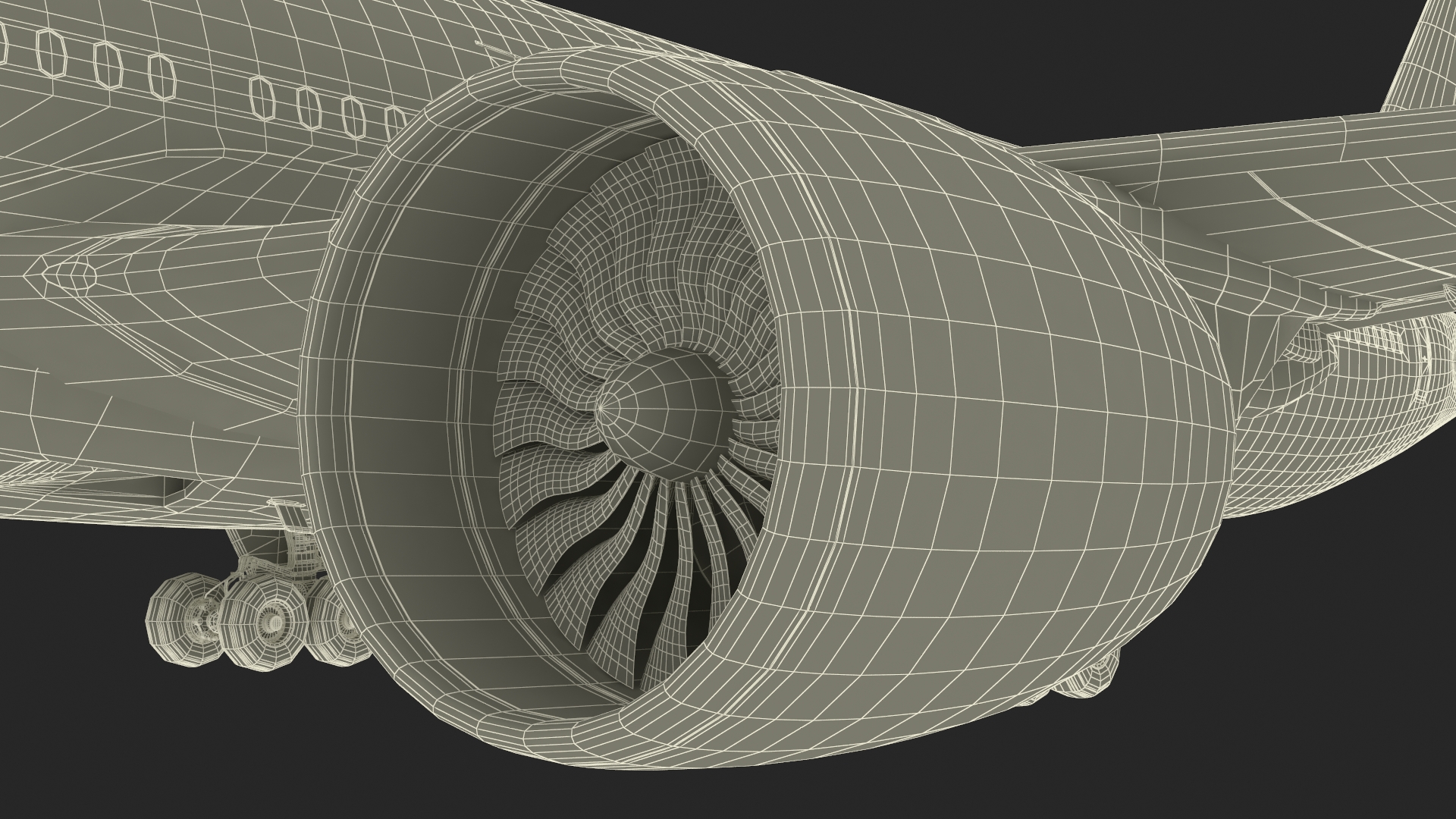 3D Boeing 777 Air France Rigged model