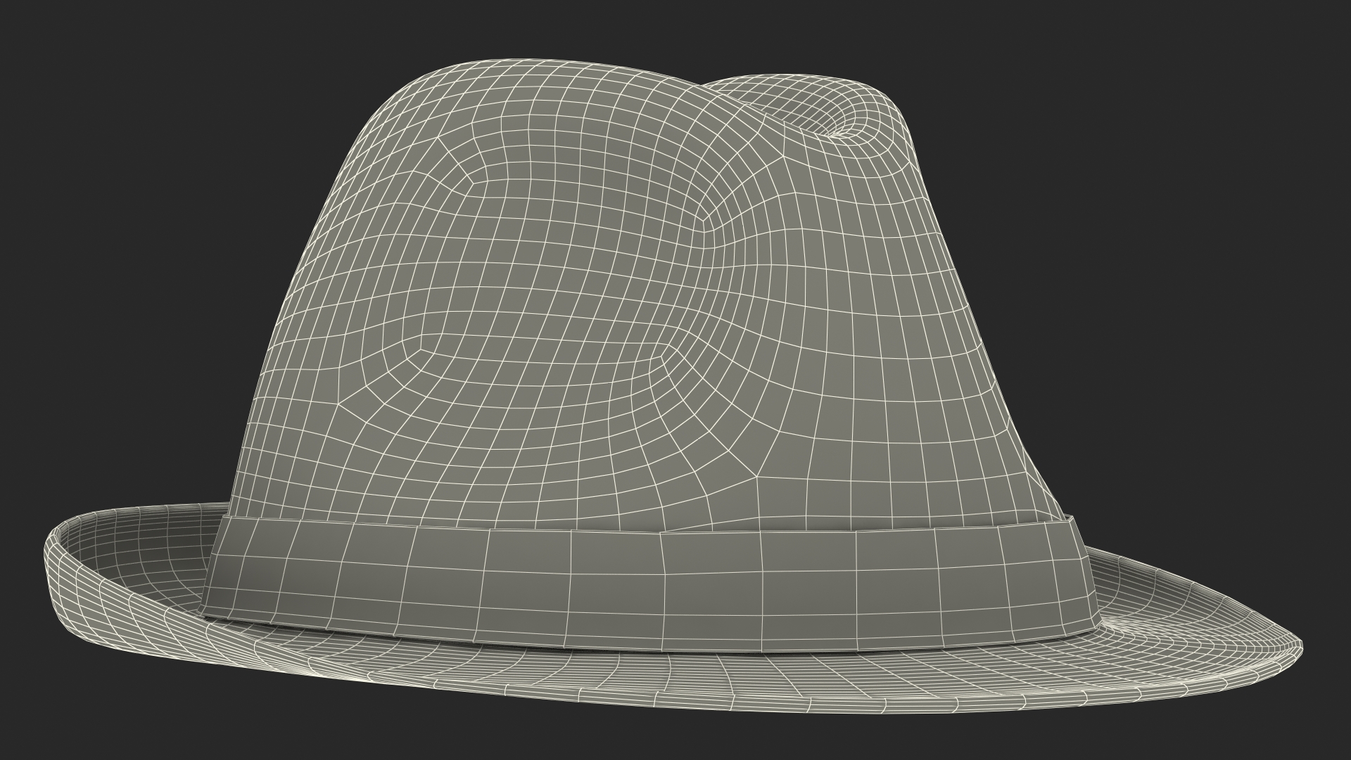 3D model Wicker Hat