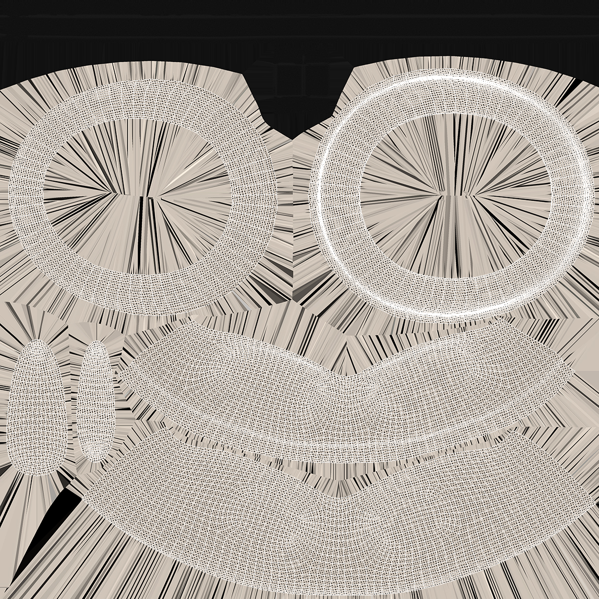 3D model Wicker Hat