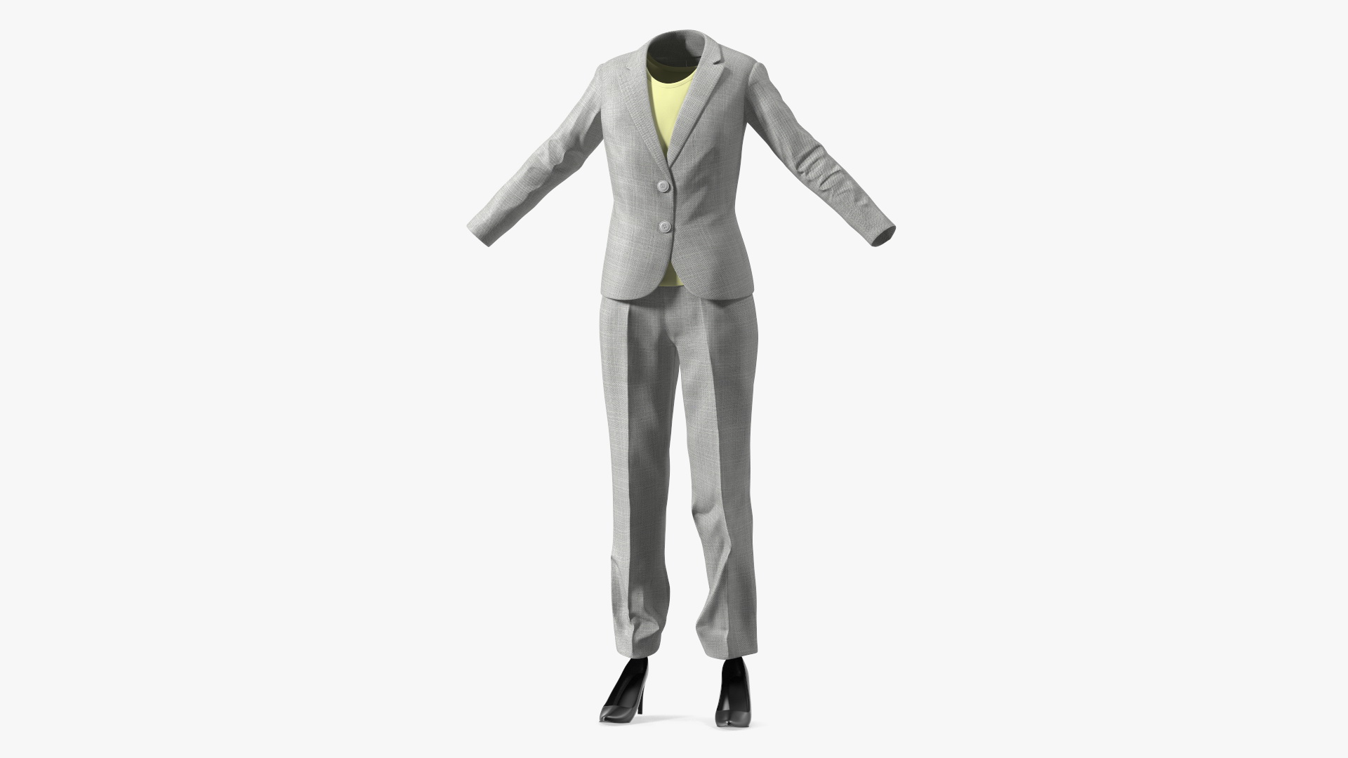 3D model Womens Workwear Suit