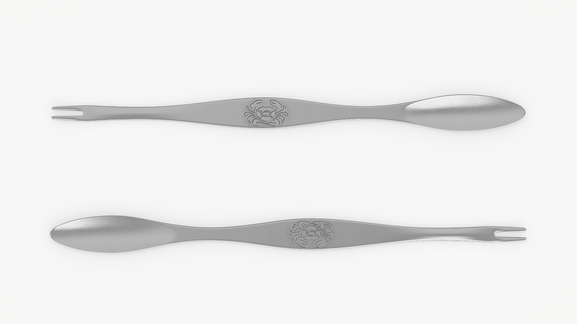 3D model Crab Spoon Fork