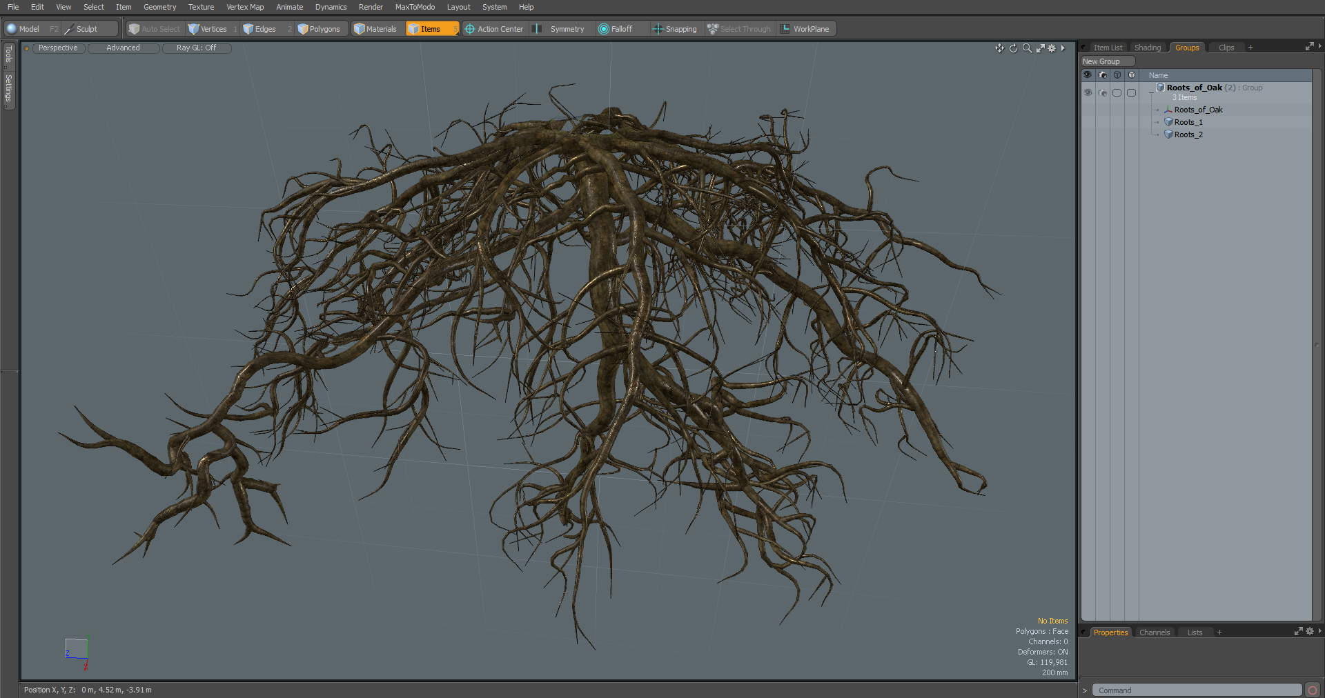 Roots of Oak 3D