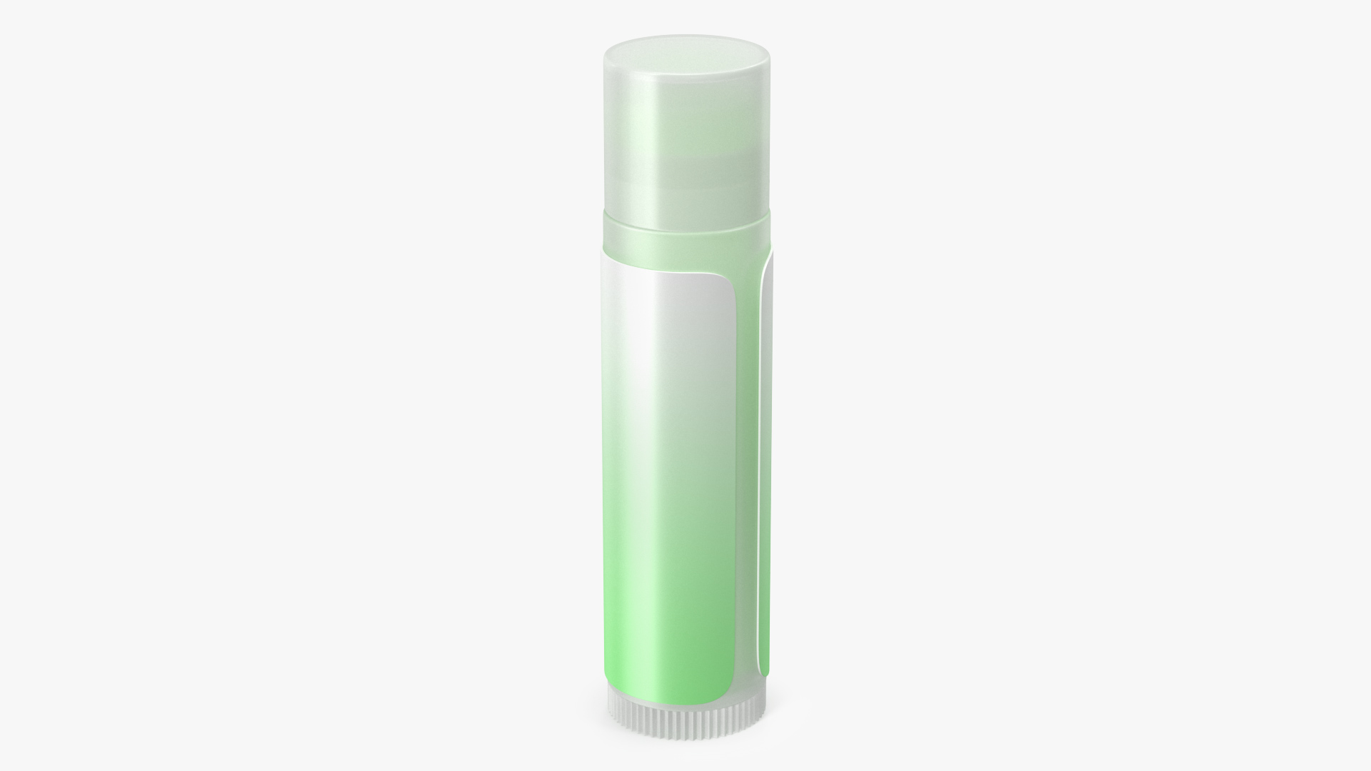 Lip Balm Green 3D model