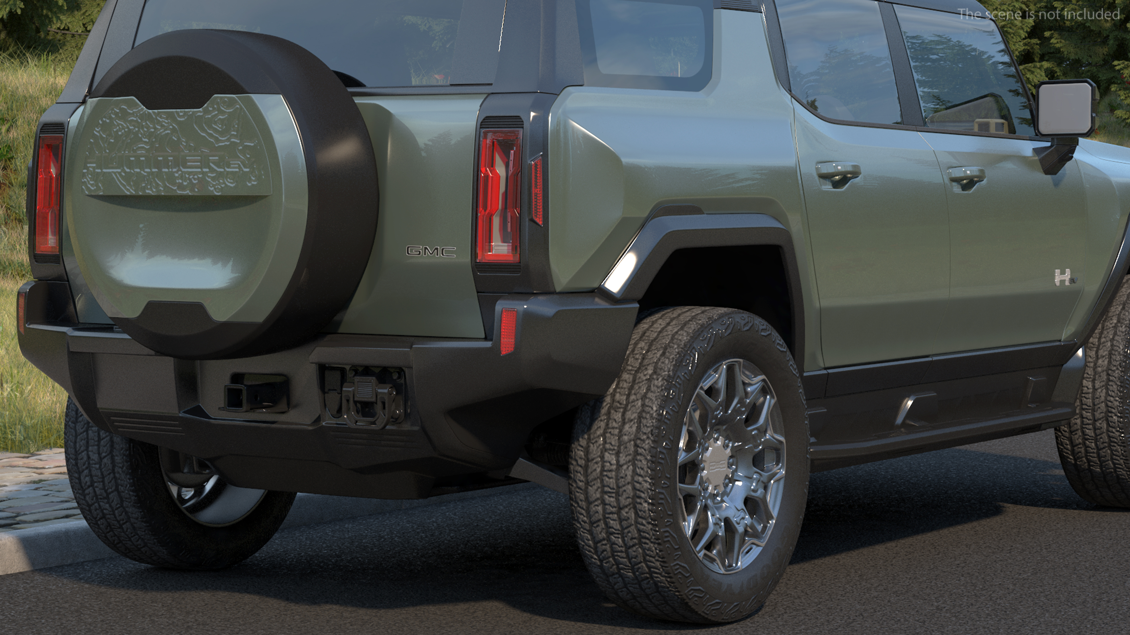 GMC Hummer EV SUV 3D