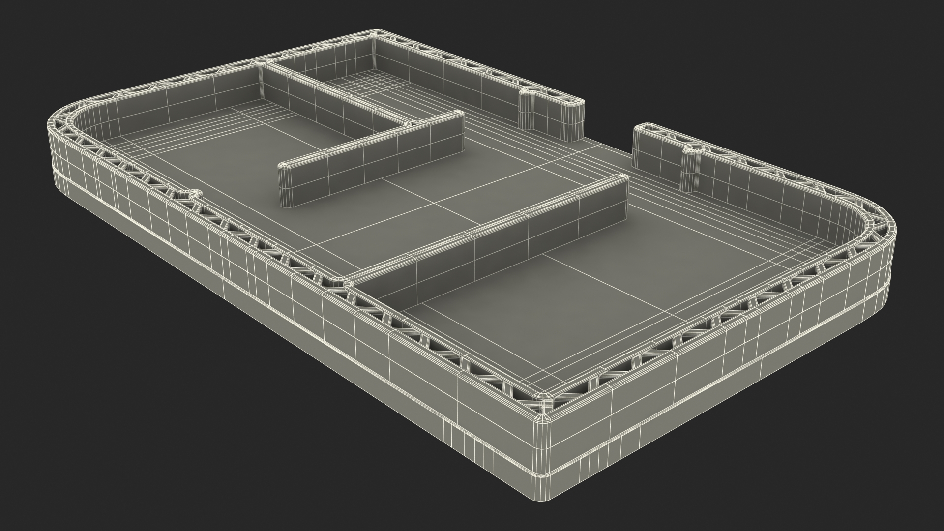 Incomplete 3D Printed House Module 3D model