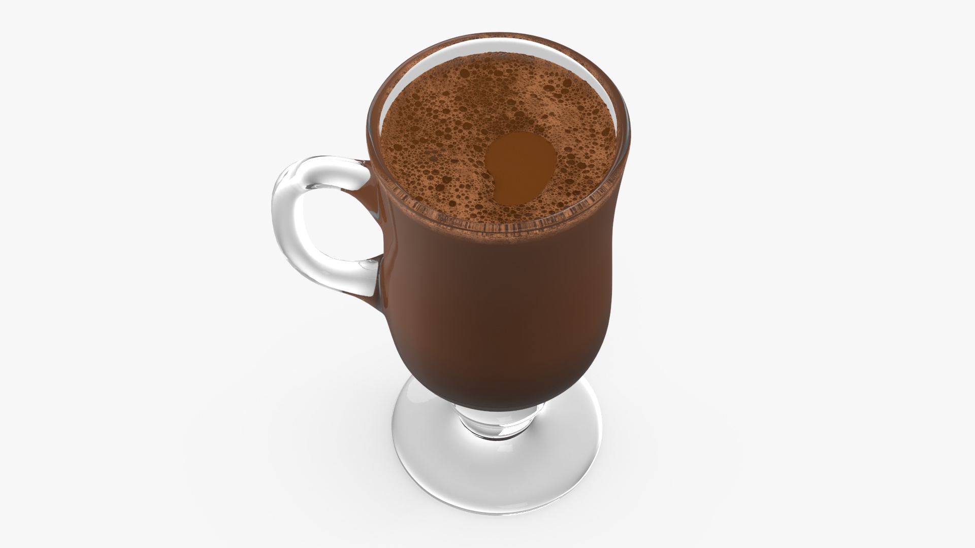 3D model Irish Glass Hot Chocolate