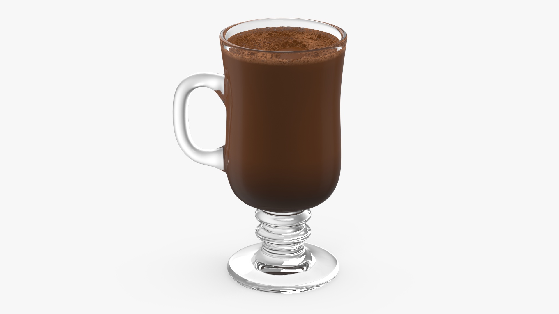 3D model Irish Glass Hot Chocolate