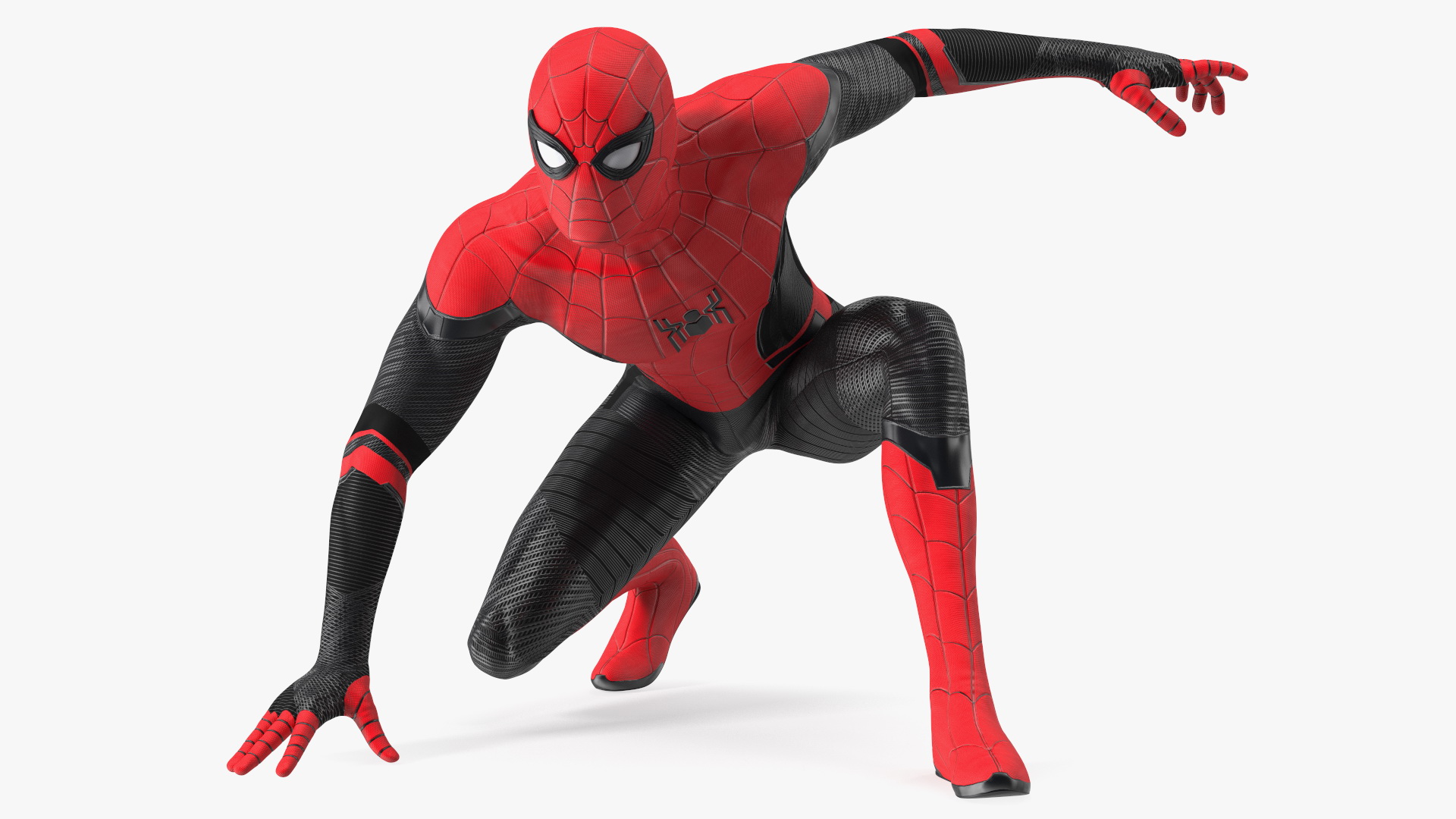 3D Spider Man Ready Pose